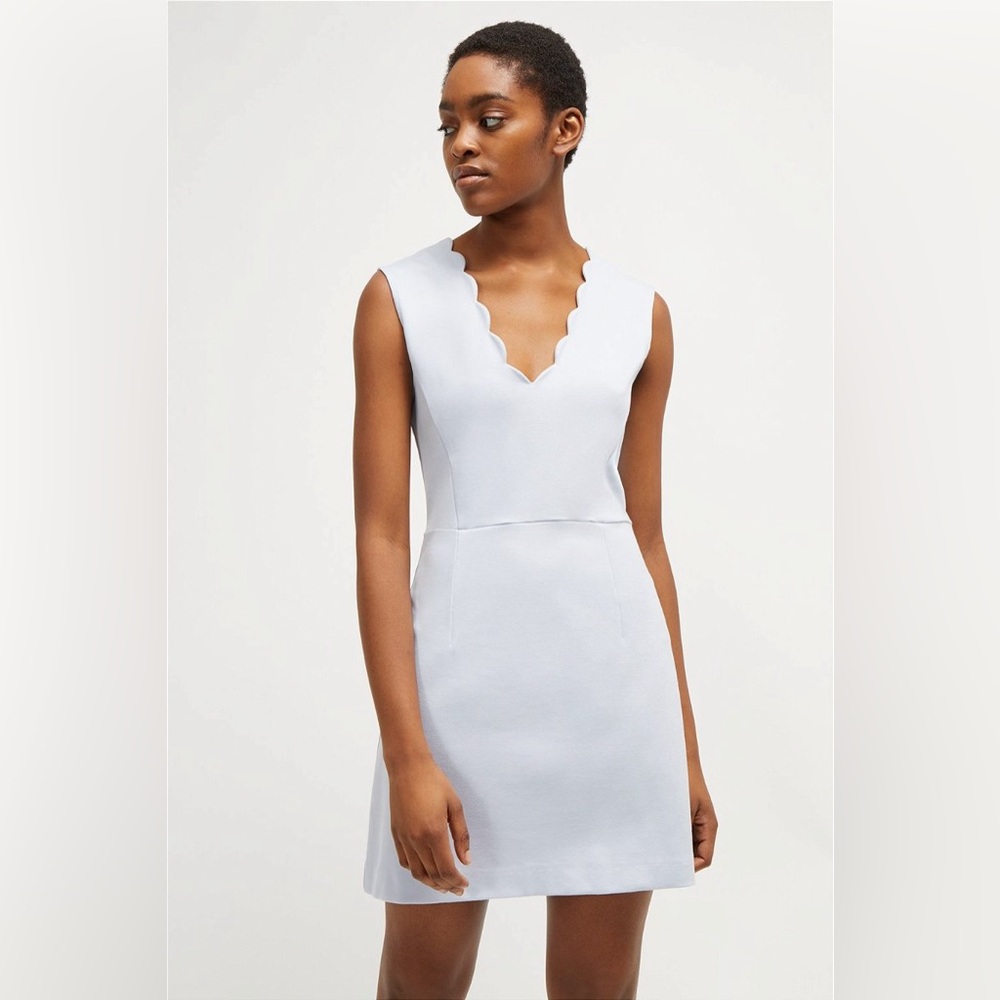 French Collection Lula Stretch V Neck Dress